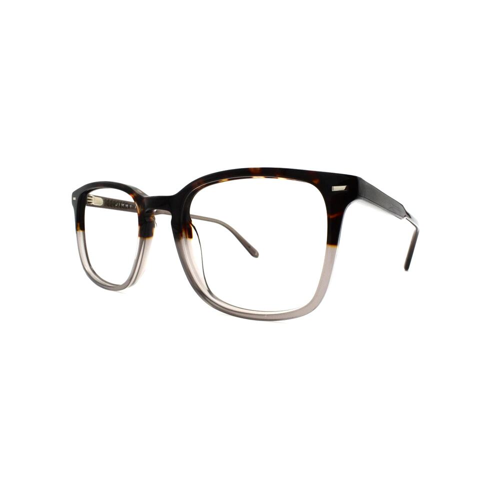 Jimmy Fairly Men's Gray Brown Tortoise 52-21-147mm Eyeglasses FRAMES ONLY - GOOD